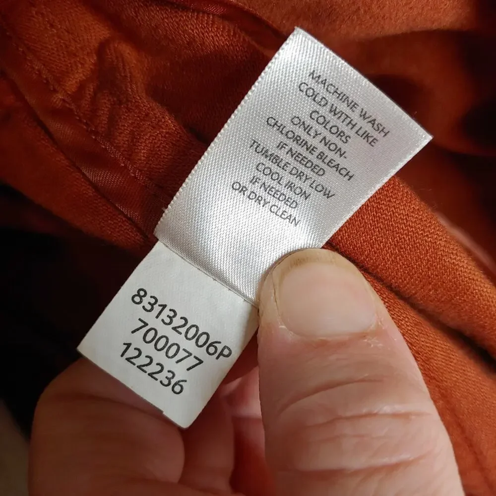 J. Jill Orange Blazer, 6 Petite